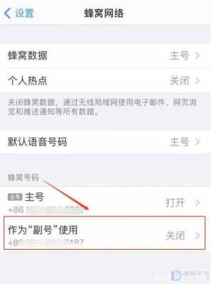 为什么iphone副号没有手机号（为什么iphone副号消失）