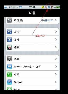 iphone手机右上角的那个点是什么（苹果手机右上角有个标志是什么意思）