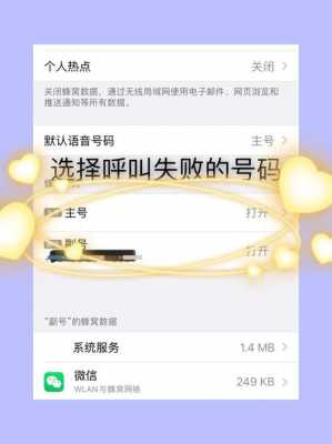 为什么手机呼叫失败iPhone（为什么手机呼叫失败还没有绑定手机号）